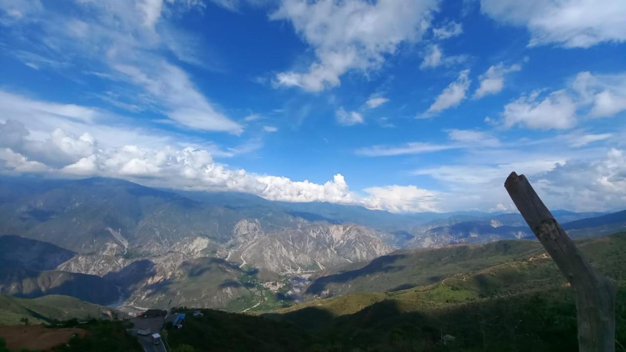 Hotel Campestre Abrazo Del Angel Aratoca Dış mekan fotoğraf